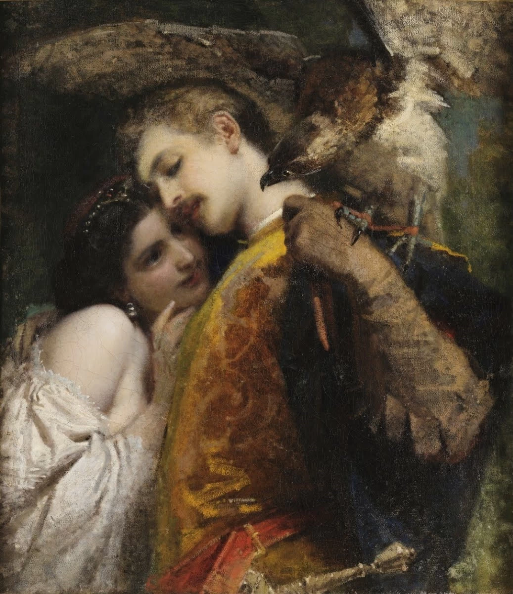 Il falconiere - Galleria d’Arte Moderna, Milano